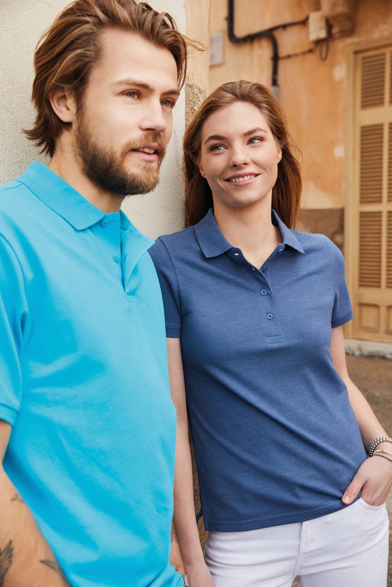 Bio/Organic Poloshirt Men – Bild 2